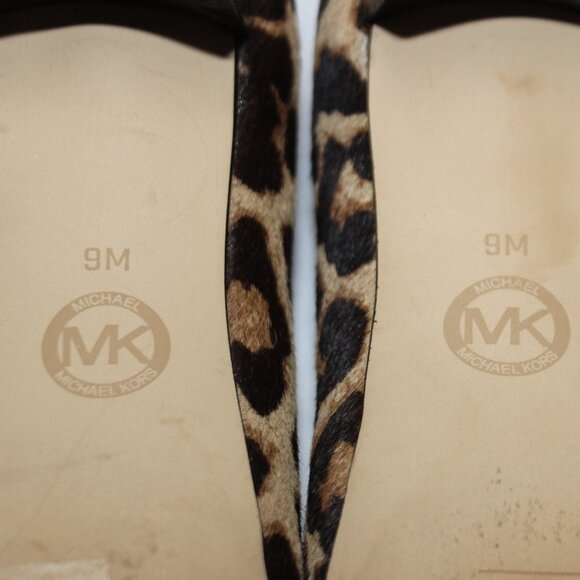 MICHAEL Michael Kors Kiera Calf-Hair Bow Pump, Leopard/Natural - Picture 10 of 12